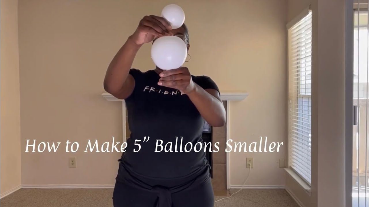 Balloon garland DIY tutorial still