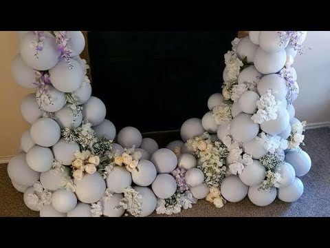 Finished luxury balloon design setup
